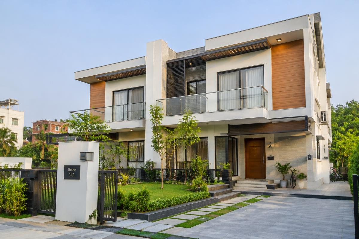 Sample Modern Duplex